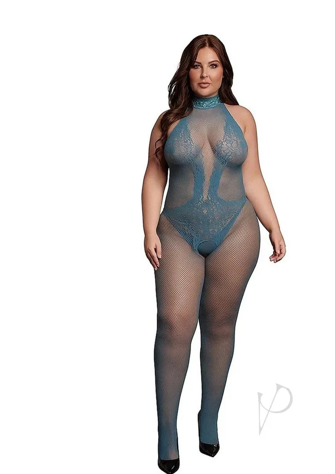 Le Desir Le Desir Fishnet Lace Bodystocking Queen Blue Vibrators Le Desir Le Desir Fishnet Lace Bodystocking Queen Blue Vibrators