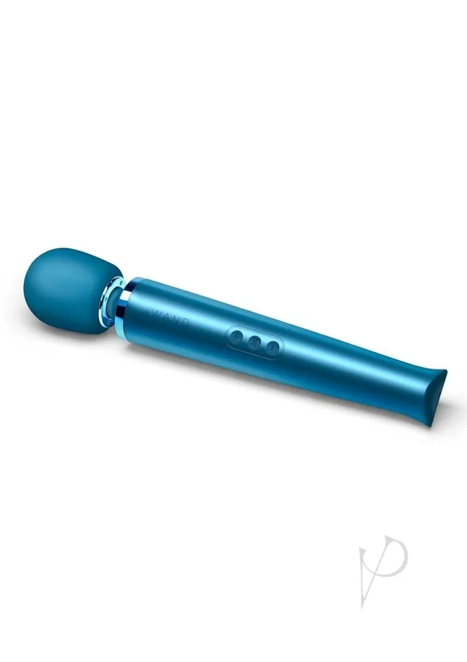 Le Wand Vibrators Le Wand Rechargeable Silicone Massager Pacific Blue
