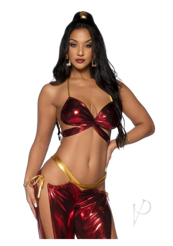 Leg Avenue Male Sex Toys Leg Avenue Ruby Desert Princess Lame Bikini Top and Split Leg CutOut Harem Pants with Side Ties 2 Piece Medium Red Leg Avenue Male Sex Toys Leg Avenue Ruby Desert Princess Lame Bikini Top and Split Leg CutOut Harem Pants with Side Ties 2 Piece Medium Red