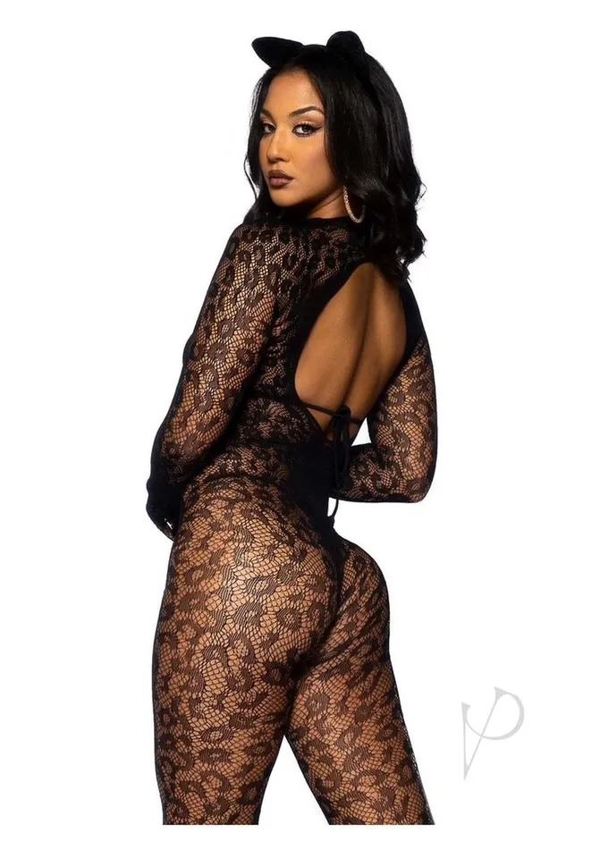 Leg Avenue Seamless Leopard Net Gloved Catsuit OS Black Leg Avenue Anal Leg Avenue Seamless Leopard Net Gloved Catsuit OS Black Leg Avenue Anal
