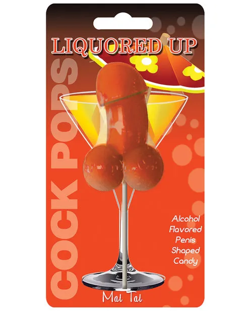 Liquored Up Male Sex Toys Liquored Up Cock Pops Lollipop Mai Tai