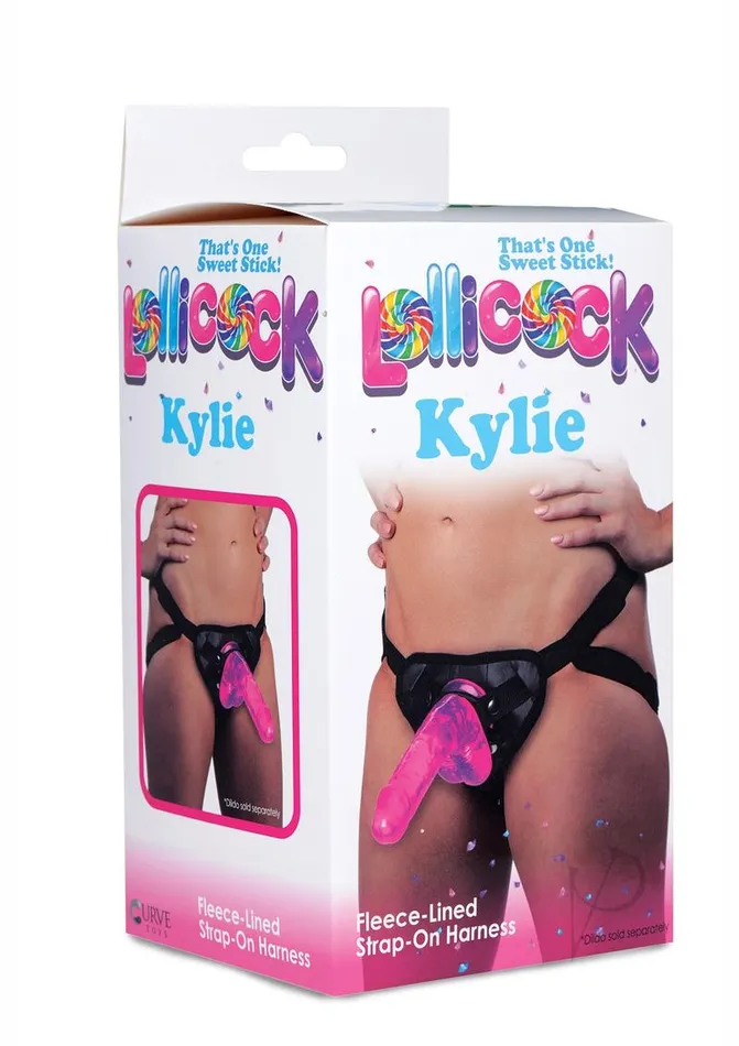 Lollicock Female Sex Toys Lollicock Kylie Fleece Lined StrapOn Harness Black Lollicock Female Sex Toys Lollicock Kylie Fleece Lined StrapOn Harness Black