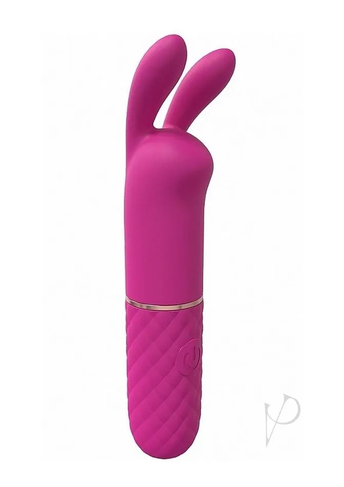 LoveLine Dona Mini Rabbit Silicone Rechargeable Vibrator Pink Loveline Vibrators LoveLine Dona Mini Rabbit Silicone Rechargeable Vibrator Pink Loveline Vibrators