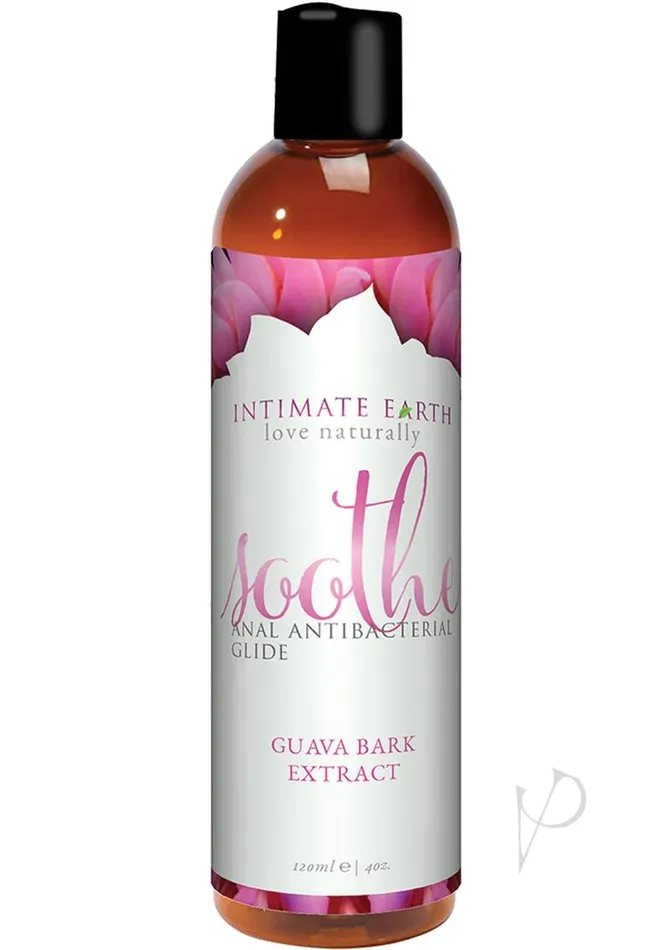 Lubricants Intimate Earth Intimate Earth Soothe Antibacterial Anal Glide Lubricant Guava Bark Extract 4oz Lubricants Intimate Earth Intimate Earth Soothe Antibacterial Anal Glide Lubricant Guava Bark Extract 4oz