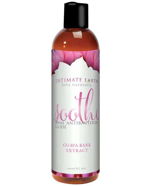 Lubricants Intimate Earth Intimate Earth Soothe Antibacterial Anal Glide Lubricant Guava Bark Extract 4oz Lubricants Intimate Earth Intimate Earth Soothe Antibacterial Anal Glide Lubricant Guava Bark Extract 4oz