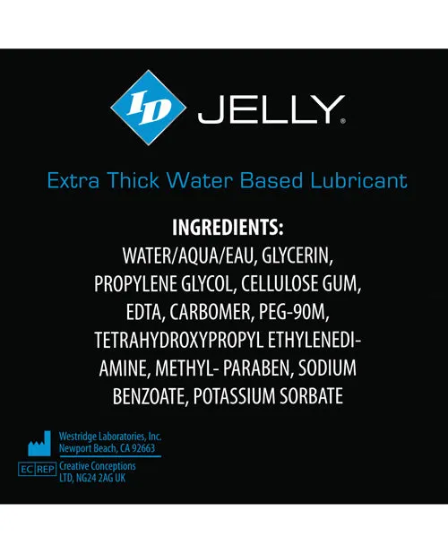 Lubricants Jelly ID Jelly Water Based Lubricant 2oz