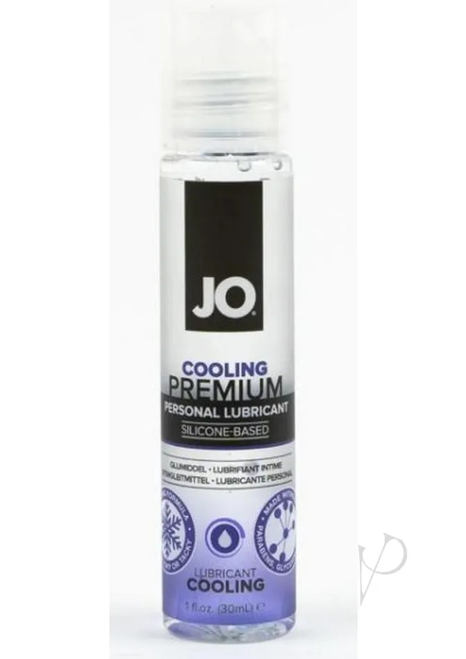 Lubricants JO Premium Silicone Lubricant Cooling 1oz System Jo