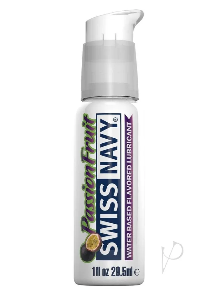 Lubricants Swiss Navy Swiss Navy Passion Fruit Flavored Water Based Lubricant 1oz30ml Lubricants Swiss Navy Swiss Navy Passion Fruit Flavored Water Based Lubricant 1oz30ml