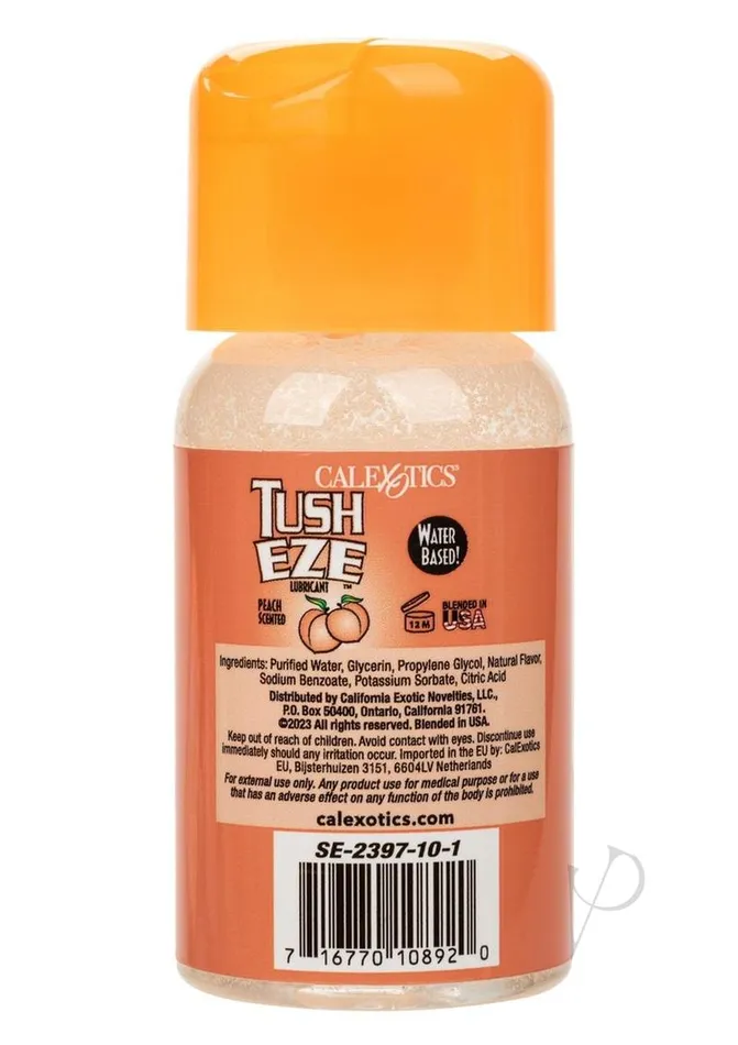 Lubricants Tush Eze Tush Eze Water Based Lubricant Peach Scented