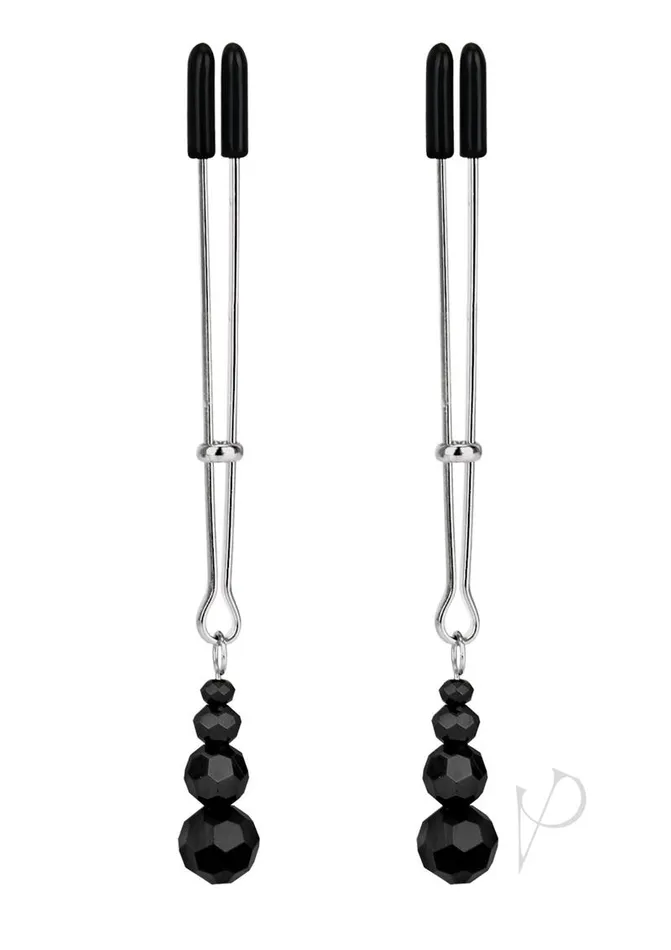 Lux Fetish Anal Lux Fetish Adjustable Tweezer Nipple Clips Black Lux Fetish Anal Lux Fetish Adjustable Tweezer Nipple Clips Black