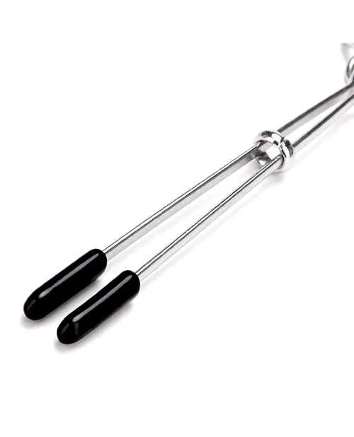 Lux Fetish Anal Lux Fetish Adjustable Tweezer Nipple Clips Black Lux Fetish Anal Lux Fetish Adjustable Tweezer Nipple Clips Black