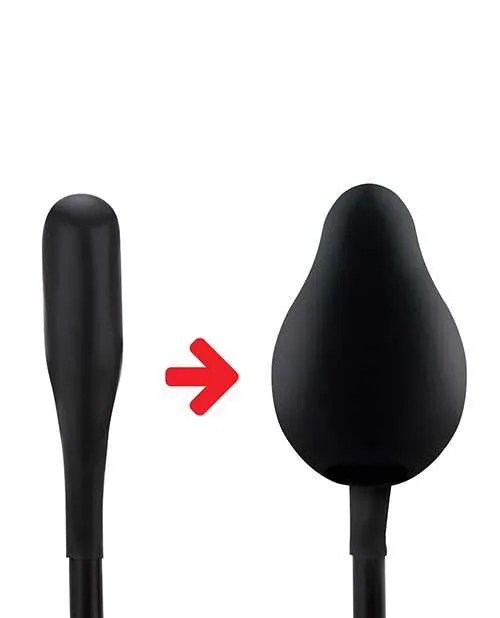 Lux Fetish Classic Inflatable Anal Balloon Black Lux Fetish Anal Lux Fetish Classic Inflatable Anal Balloon Black Lux Fetish Anal