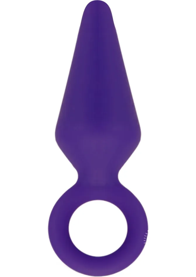 Luxe Candy Rimmer Silicone Butt Plug Small Purple Luxe Anal