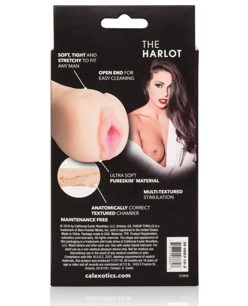 Male Sex Toys Cheap Thrills Cheap Thrills The Harlot Stroker Pussy Vanilla