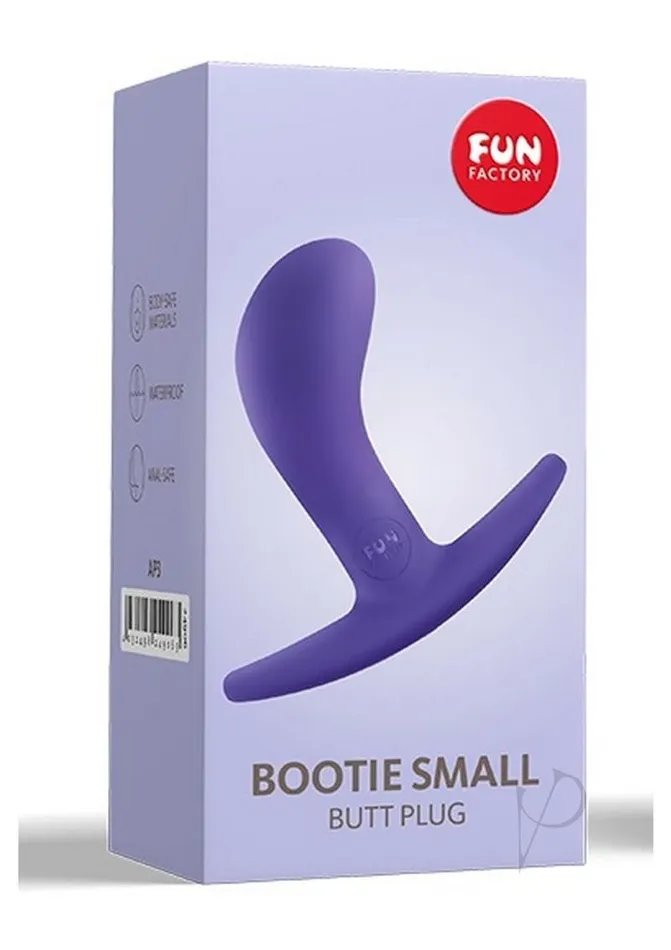 Male Sex Toys Fun Factory Bootie S Silicone Anal Plug Small Violet
