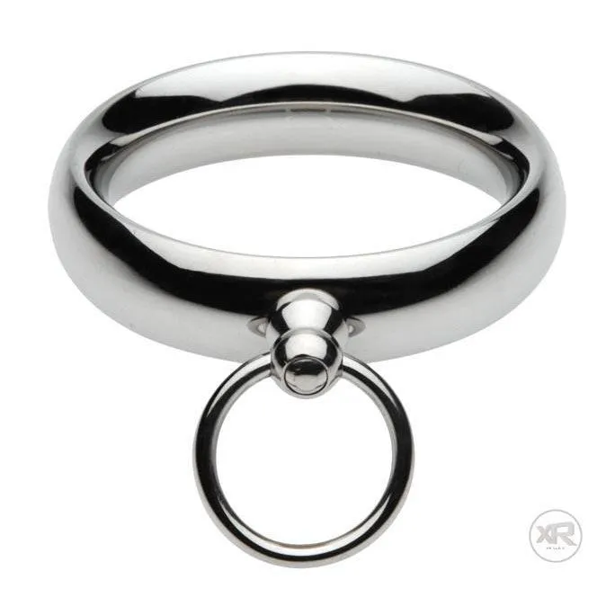 Male Sex Toys Lead Me Stainless Steel Cock Ring Master Series