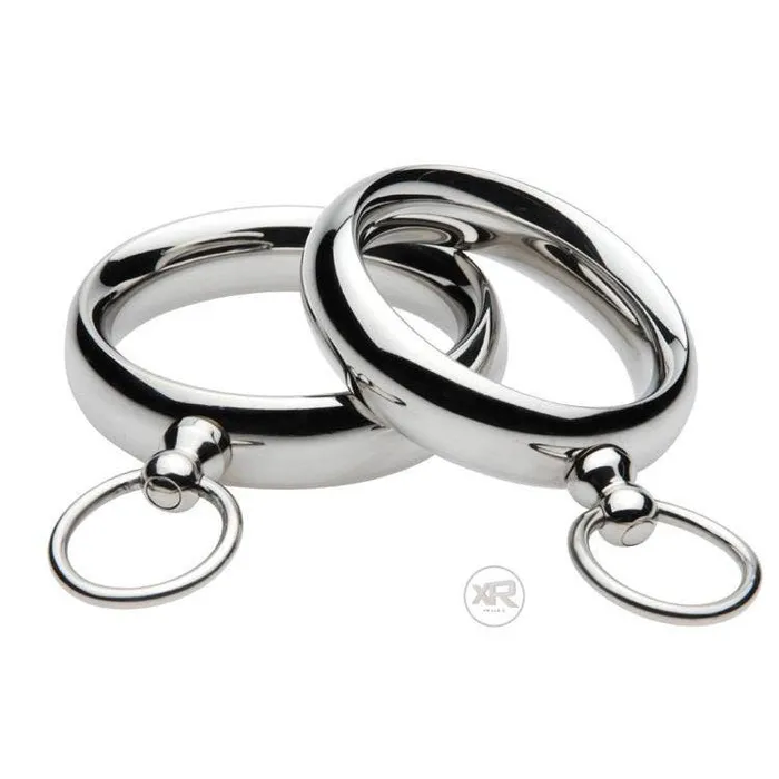 Male Sex Toys Lead Me Stainless Steel Cock Ring Master Series