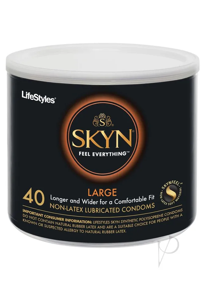 Male Sex Toys Lifestyles Lifestyles Skyn Large 40 NonLatex Lubricated Condoms Bowl Male Sex Toys Lifestyles Lifestyles Skyn Large 40 NonLatex Lubricated Condoms Bowl