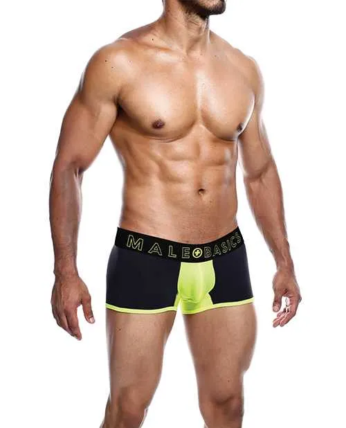 Male Sex Toys Malebasics Male Basics Neon Trunk Yellow XL Male Sex Toys Malebasics Male Basics Neon Trunk Yellow XL