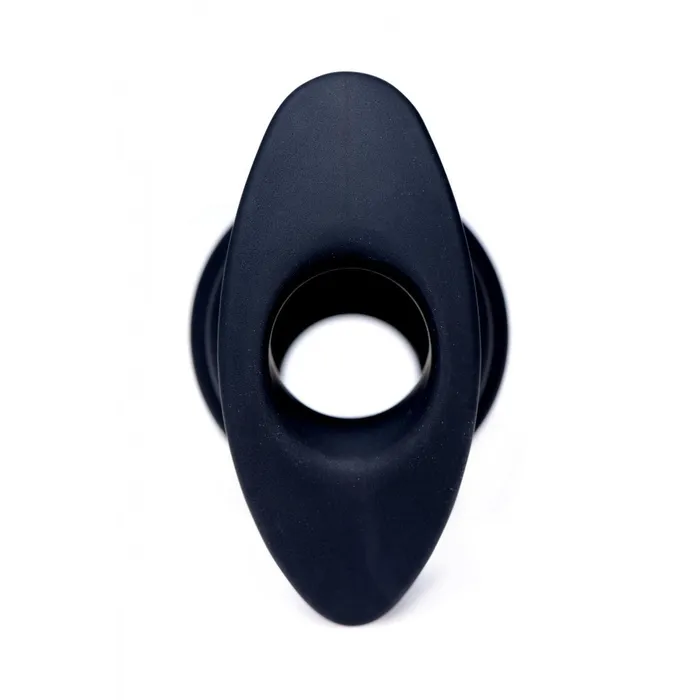 Male Sex Toys Master Series Hive Ass Tunnel Silicone Ribbed Hollow Anal Plug