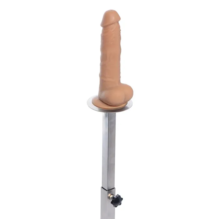 Male Sex Toys Master Series Squat Anal Impaler with Spreader Bar and Cuffs