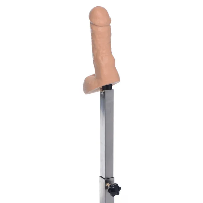 Male Sex Toys Master Series Squat Anal Impaler with Spreader Bar and Cuffs