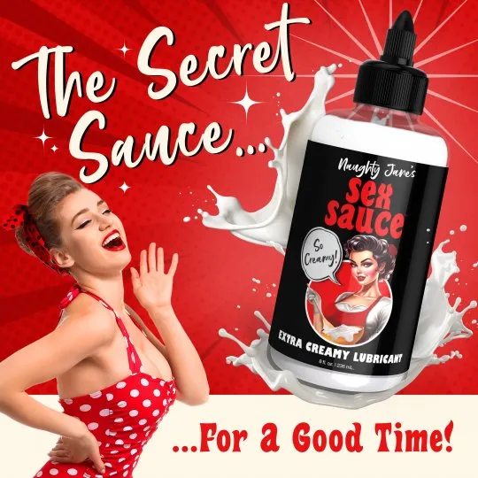 Male Sex Toys Naughty Janes Sex Sauce Extra Creamy Lubricant XR Brand