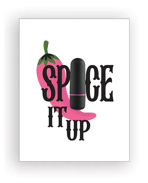 Male Sex Toys NaughtyVibes Spice It Up Greeting Card Rock Candy Toys