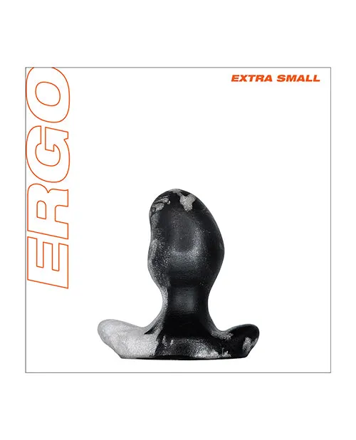 Male Sex Toys Oxballs Oxballs Ergo Buttplug X Small Platinum Swirl