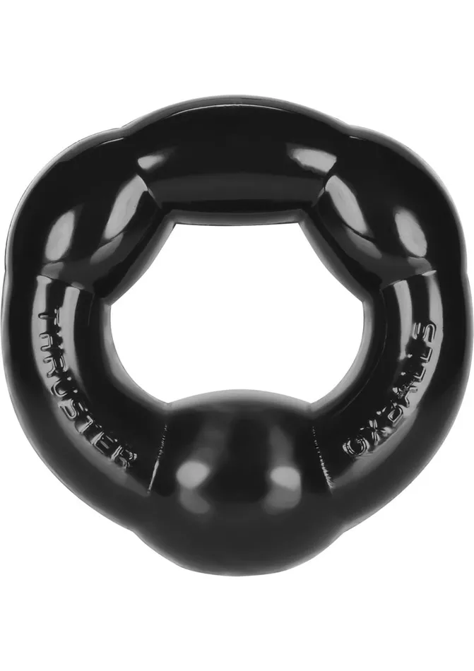 Male Sex Toys Oxballs Oxballs Thruster Cock Ring Black