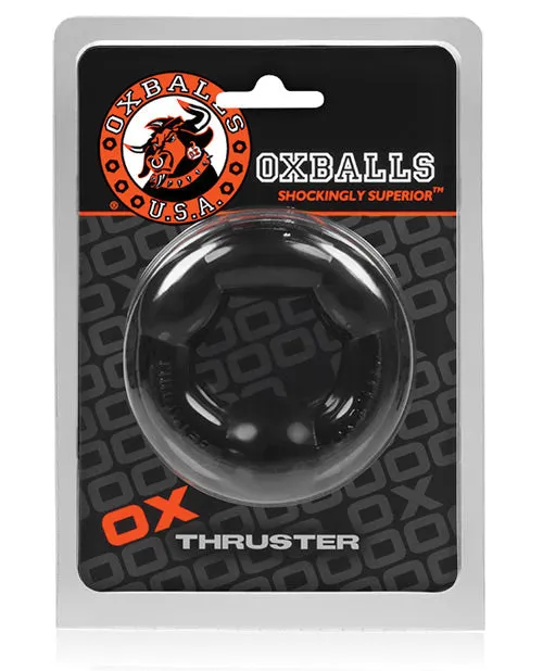 Male Sex Toys Oxballs Oxballs Thruster Cock Ring Black