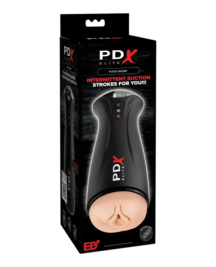Male Sex Toys Pdx Elite PDX Elite FuckGasm Rechargeable Male Masturbator Vanilla Male Sex Toys Pdx Elite PDX Elite FuckGasm Rechargeable Male Masturbator Vanilla