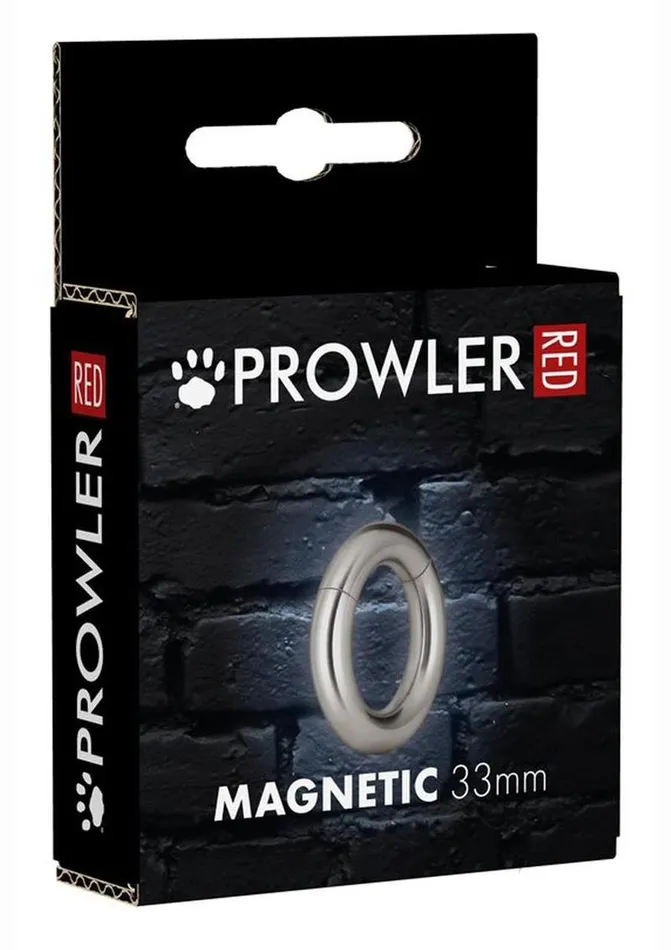 Male Sex Toys Prowler Red Prowler RED Stainless Steel Magnetic Cock Ring 33mm Silver Male Sex Toys Prowler Red Prowler RED Stainless Steel Magnetic Cock Ring 33mm Silver