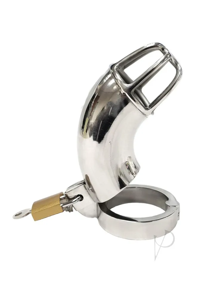 Male Sex Toys Rouge Rouge Stainless Steel Chastity Cock Cage with Padlock
