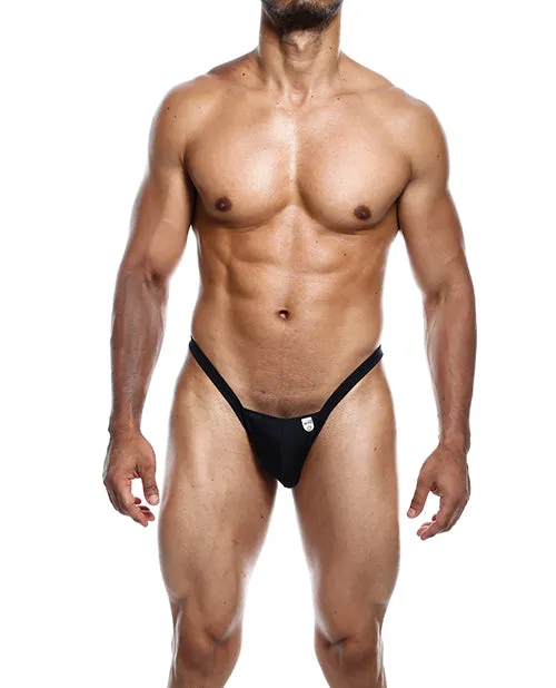 Malebasics Anal Male Basics Y Buns Thong Black MD Malebasics Anal Male Basics Y Buns Thong Black MD