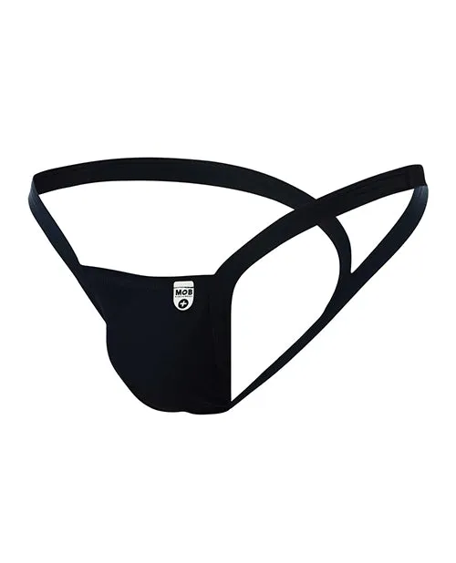 Malebasics Anal Male Basics Y Buns Thong Black MD Malebasics Anal Male Basics Y Buns Thong Black MD