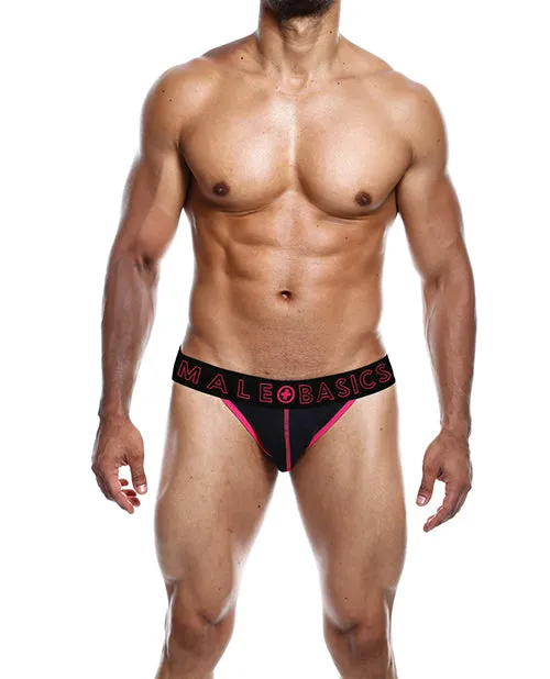 Malebasics Male Sex Toys Male Basics Neon Jockstrap Coral XL