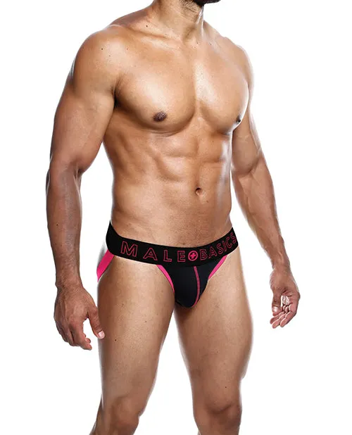 Malebasics Male Sex Toys Male Basics Neon Jockstrap Coral XL Malebasics Male Sex Toys Male Basics Neon Jockstrap Coral XL
