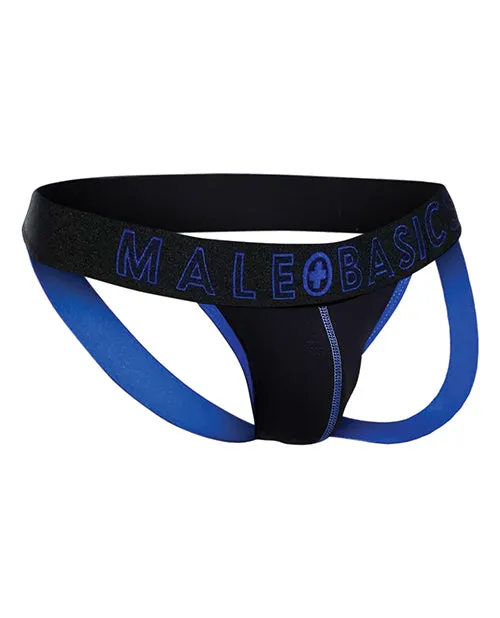 Malebasics Male Sex Toys Male Basics Neon Jockstrap Royal MD Malebasics Male Sex Toys Male Basics Neon Jockstrap Royal MD