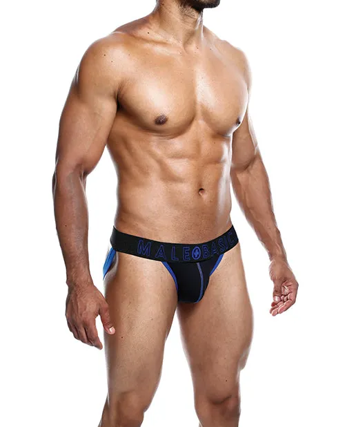 Malebasics Male Sex Toys Male Basics Neon Jockstrap Royal MD Malebasics Male Sex Toys Male Basics Neon Jockstrap Royal MD