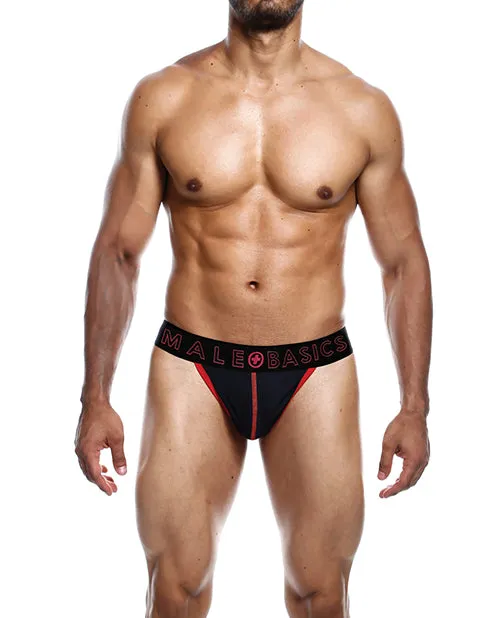 Malebasics Male Sex Toys Male Basics Neon Thong Red XL
