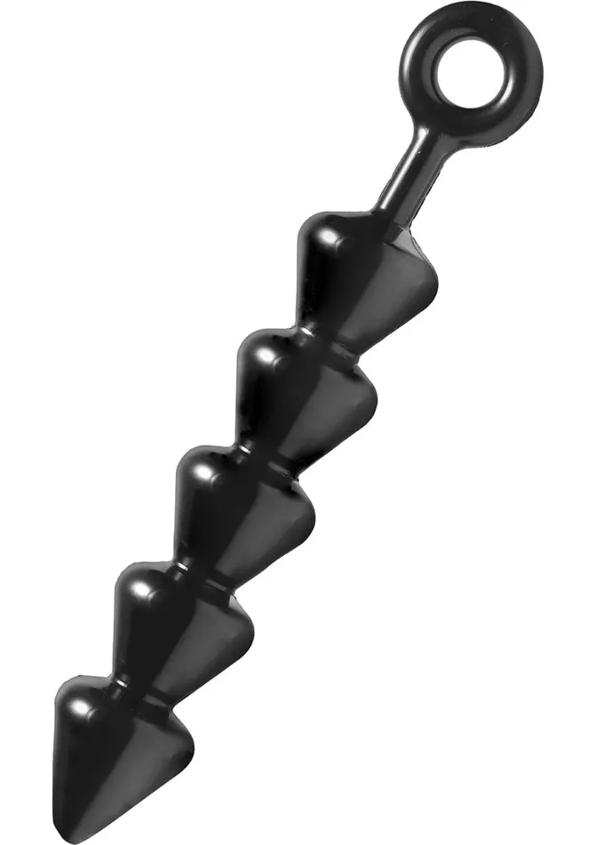 Master Series Anal Master Series Spades XL Anal Beads Black