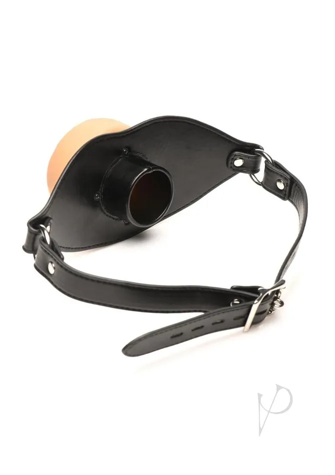Master Series Ass Face Mouth Gag VanillaBlack Master Series Anal