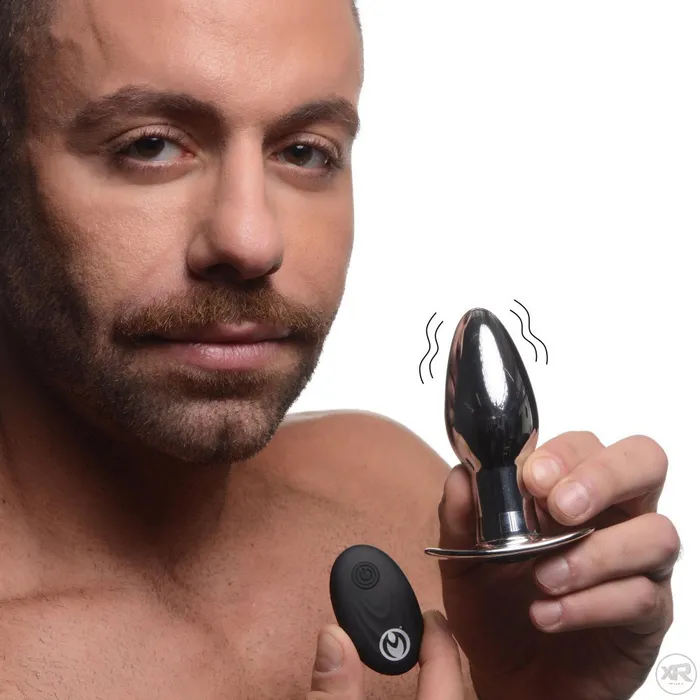 Master Series Male Sex Toys Chrome Blast 7X Rechargeable Butt Plug with Remote Control Master Series Male Sex Toys Chrome Blast 7X Rechargeable Butt Plug with Remote Control