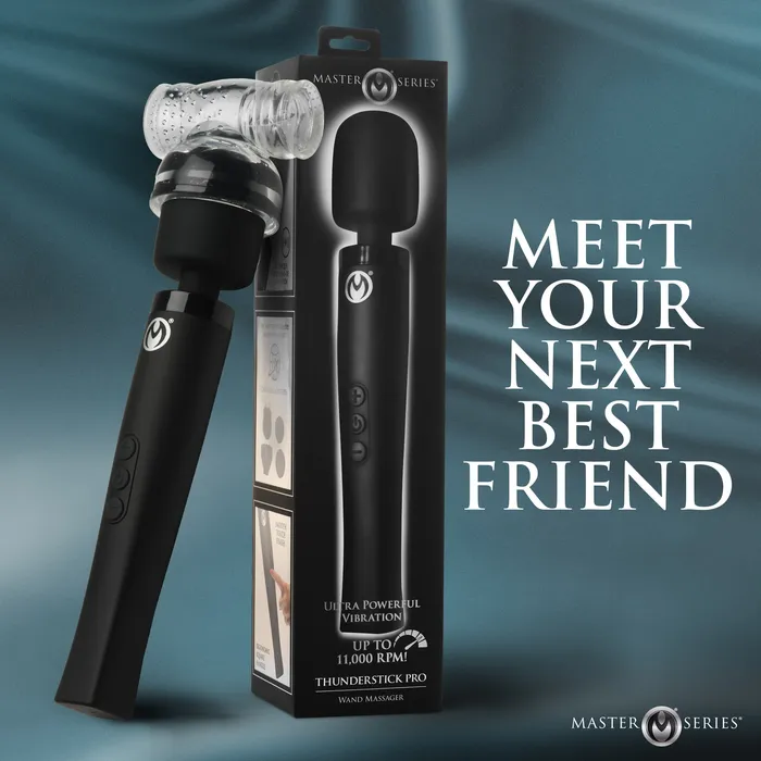 Master Series Male Sex Toys Thunderstick Pro Male Masturbation Kit