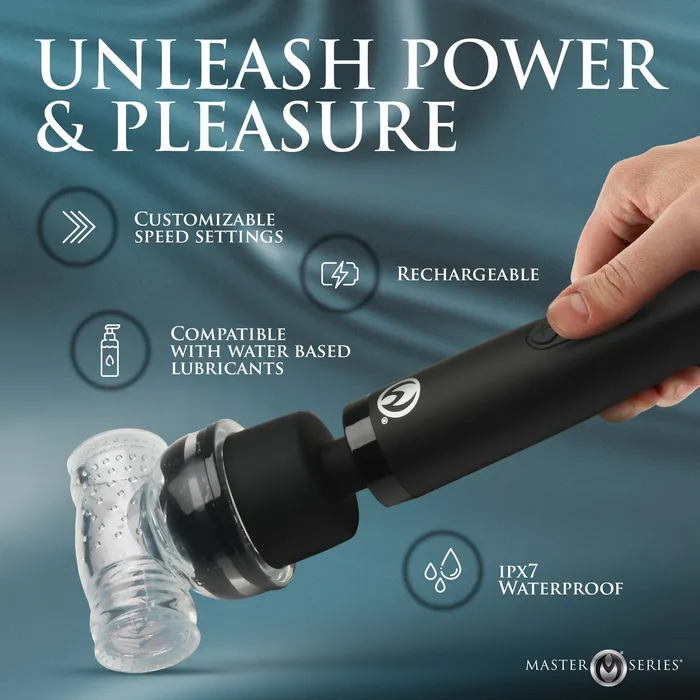 Master Series Male Sex Toys Thunderstick Pro Male Masturbation Kit