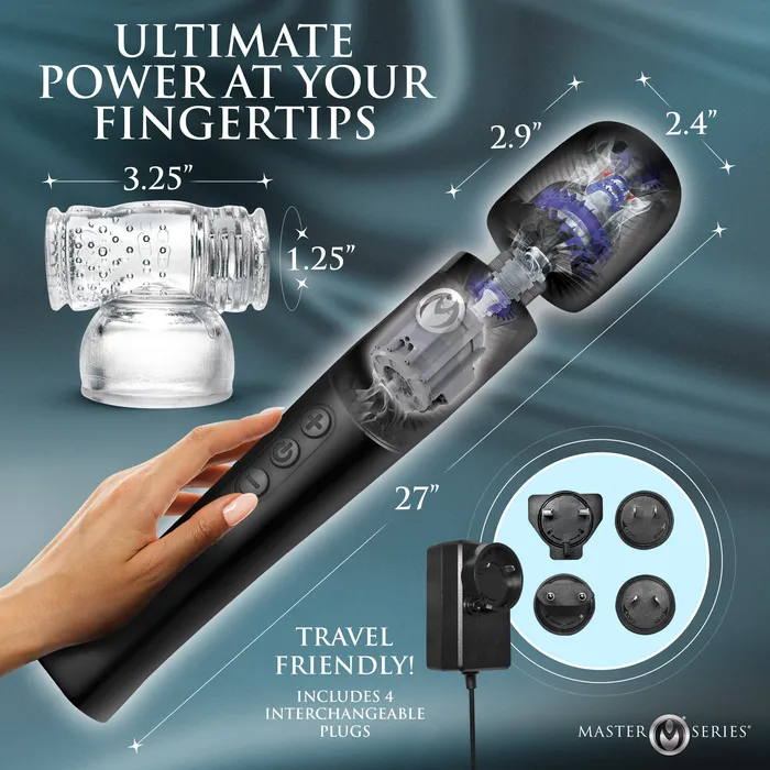 Master Series Male Sex Toys Thunderstick Pro Male Masturbation Kit