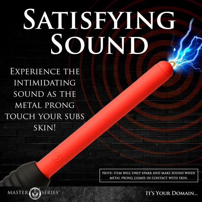 Master Series Vibrators Spark Rod Zapping Wand