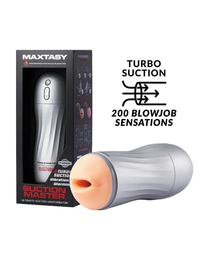 Maxtasy Maxtasy Suction Master Realistic Stroker Nude Male Sex Toys