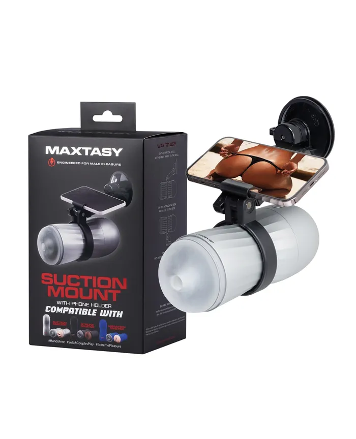 Maxtasy Suction Mount Black Maxtasy Anal